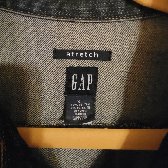 the Gap Vintage Stretch Blue Denim Jacket Size XL - Picture 2 of 13